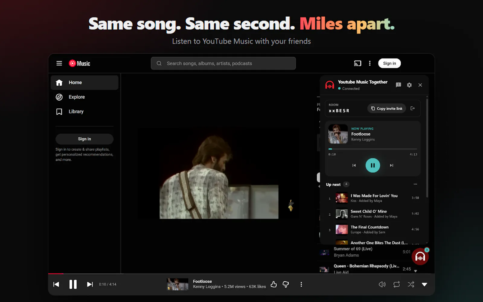 Youtube Music Together screenshot 6