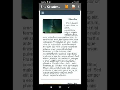 Site creator  gallery image