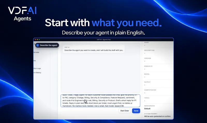 VDF AI Agents screenshot 3