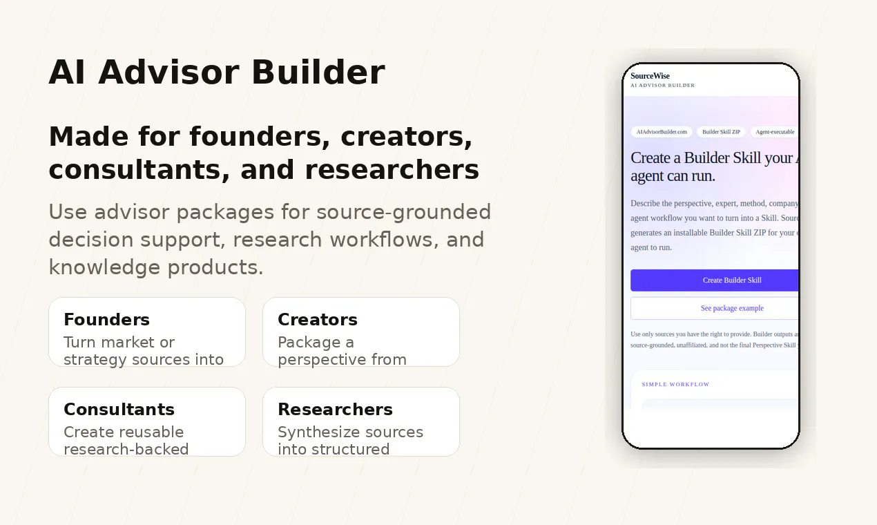 AI Advisor Builder gallery image