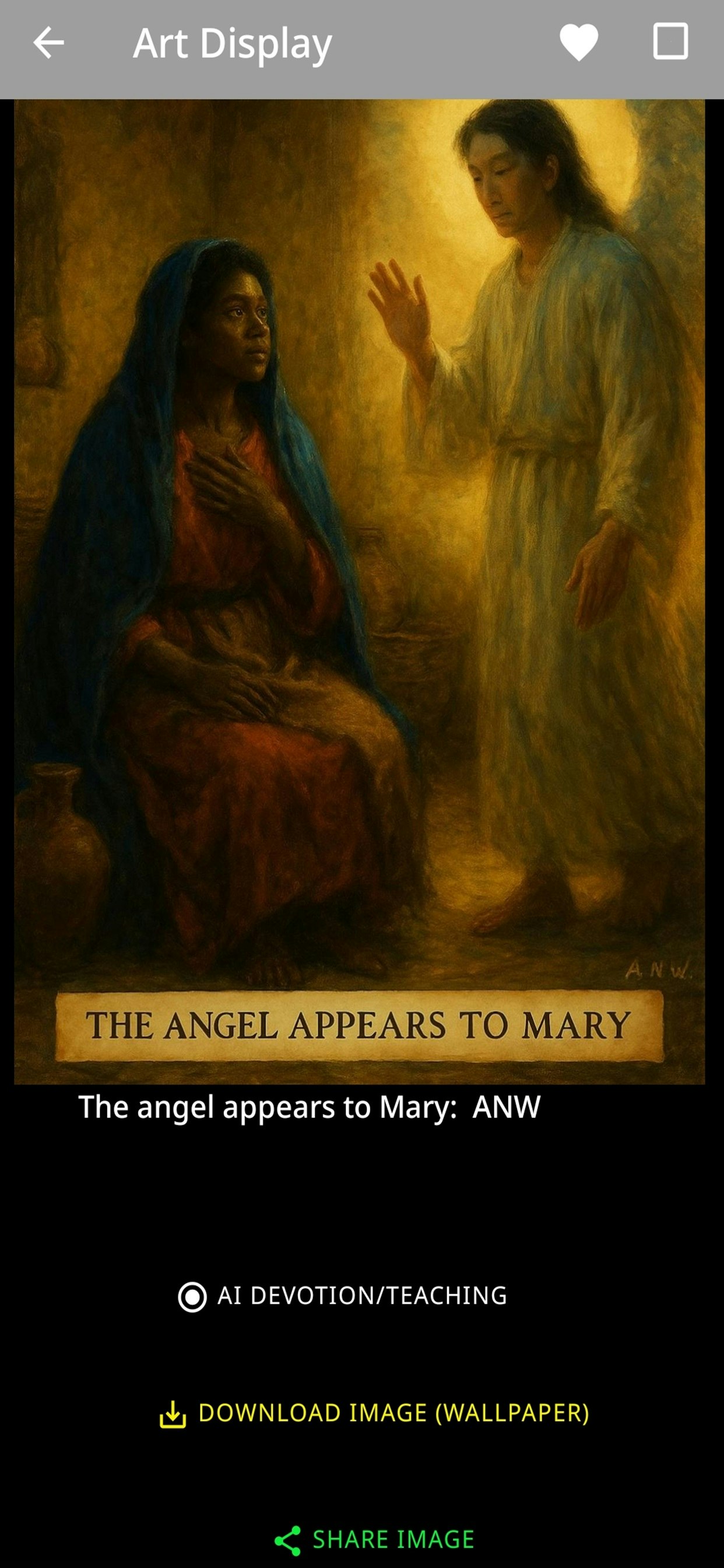 Classic and AI Bible Art Gallery gallery image