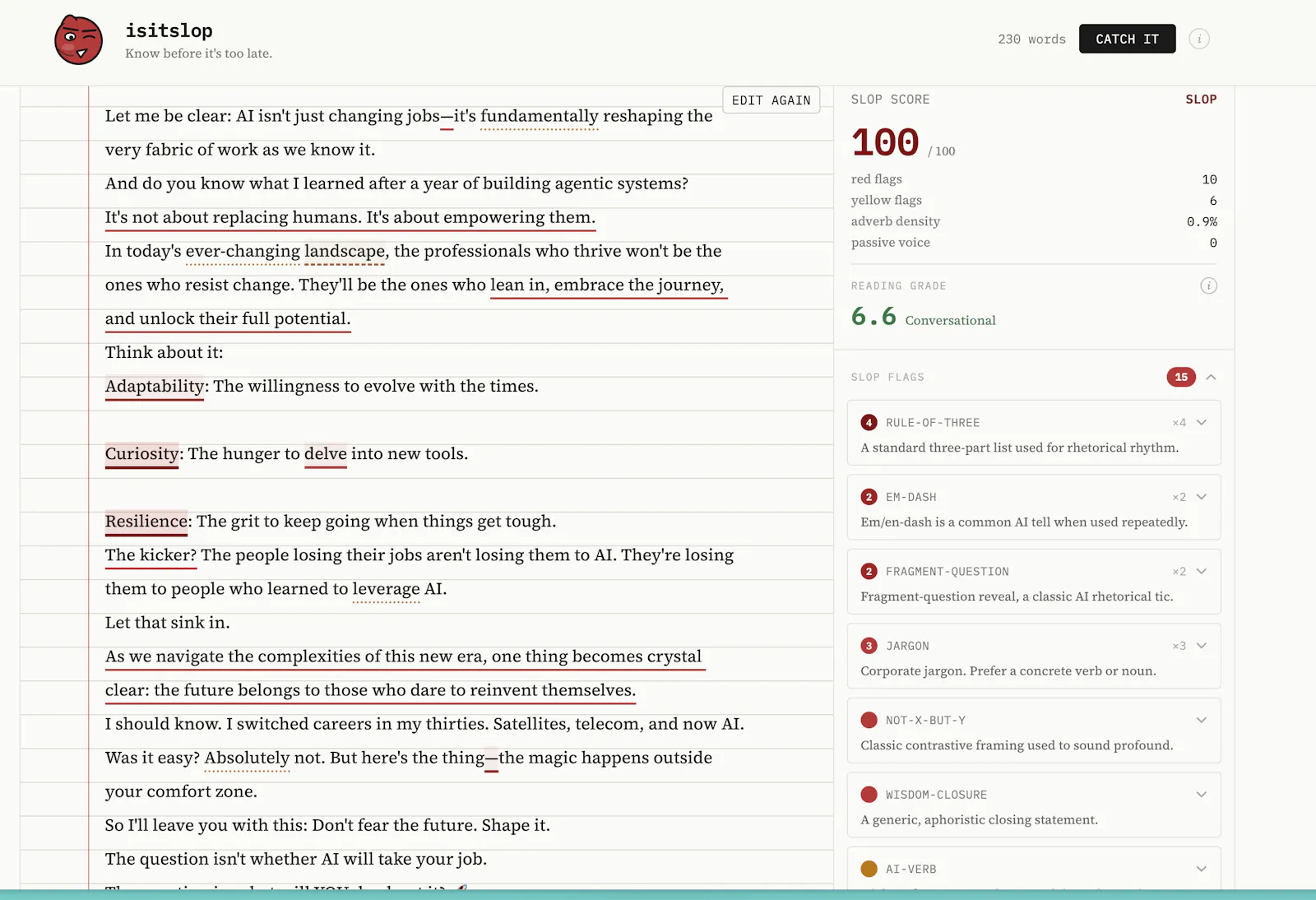 Is it Slop? screenshot 1