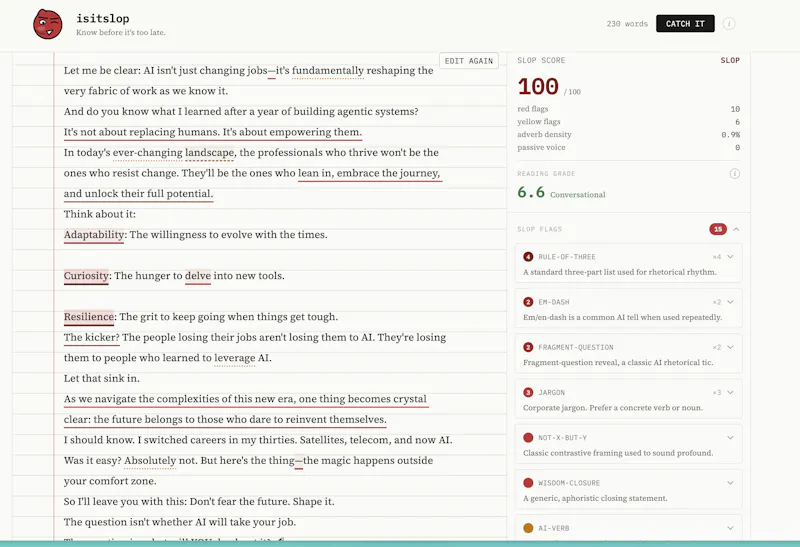 Is it Slop? screenshot 1