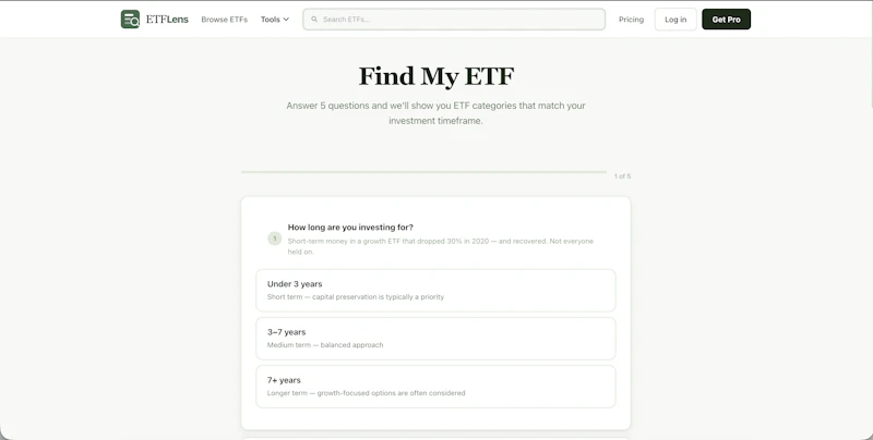 ETFLens screenshot 4