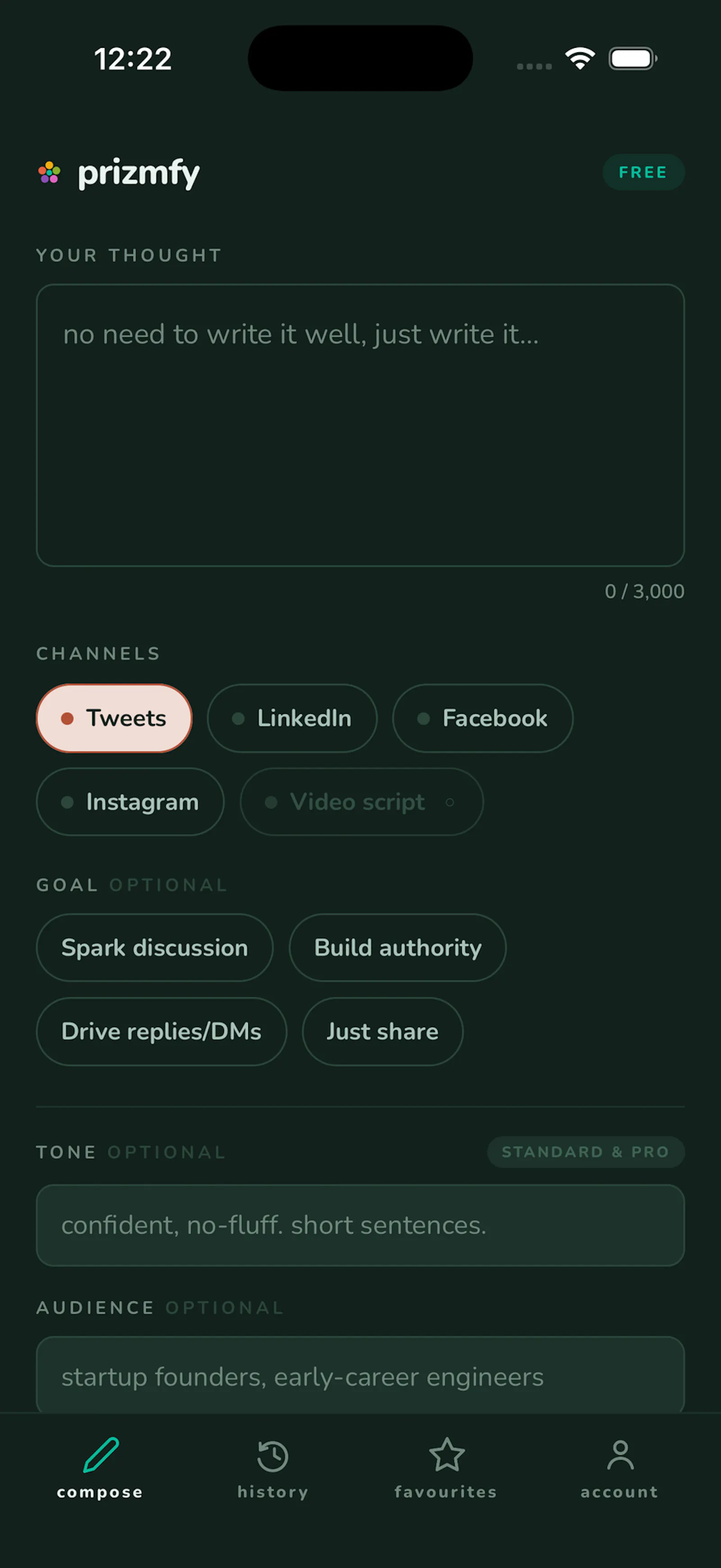 prizmfy screenshot 2