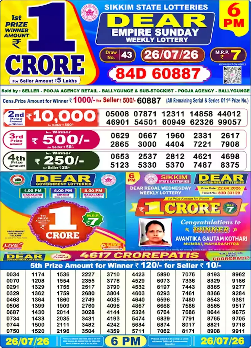 India Lottery Results screenshot 2