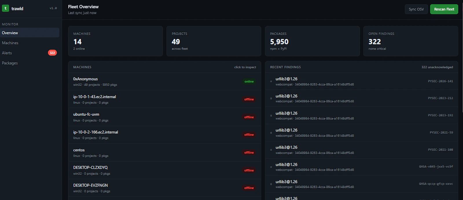 trawld screenshot 1
