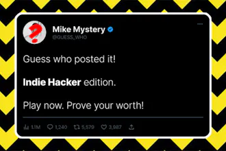 Guess Who! The Indie Hacker Quiz gallery image