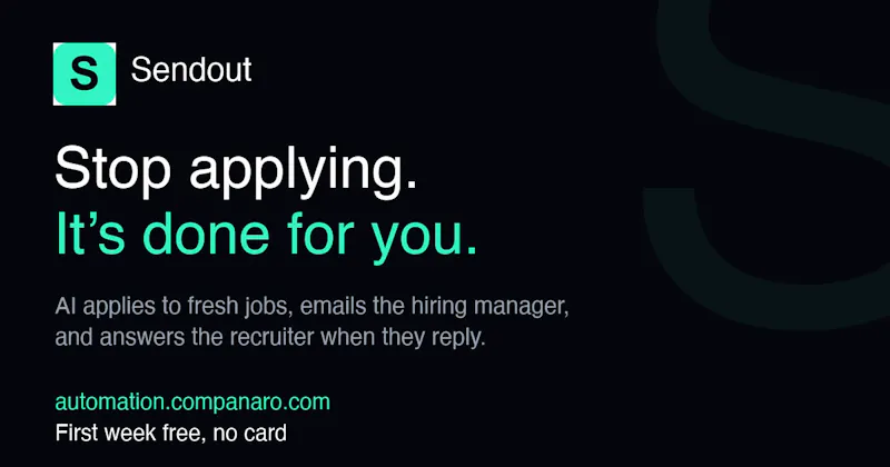 Sendout screenshot 2