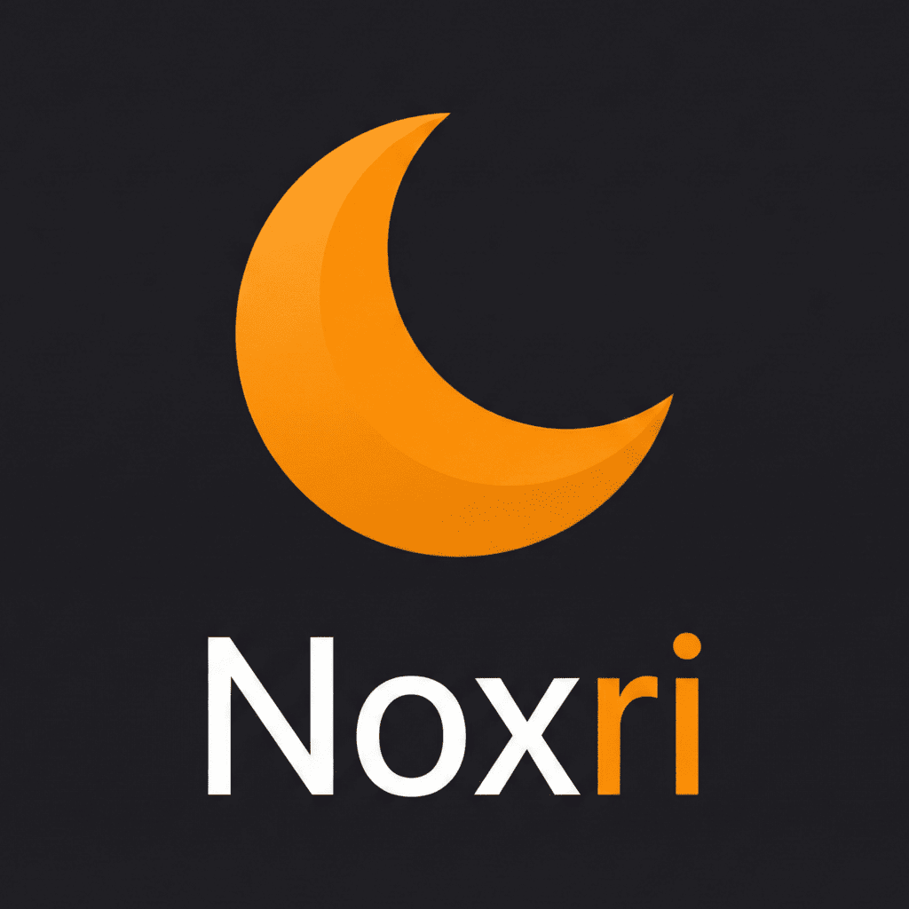 Noxri - Product Hunt launch logo and brand identity
