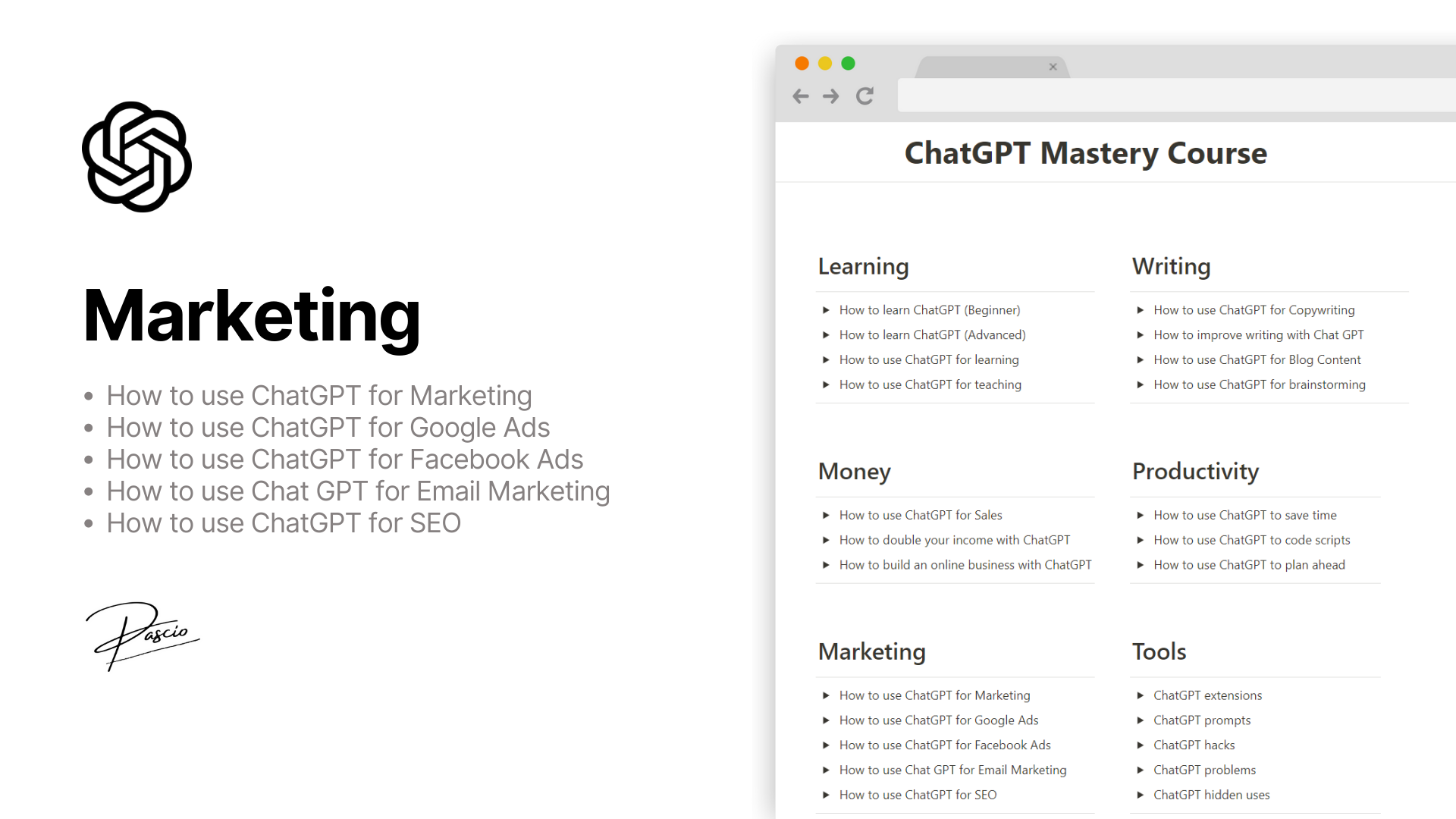ChatGPT Mastery Course media 4