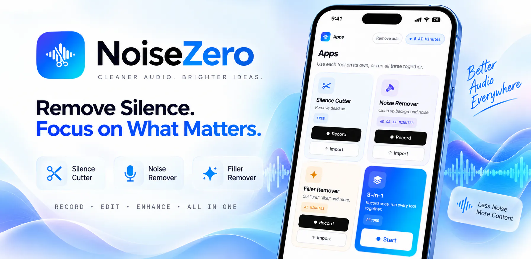 NoiseZero: AI Noise Remover screenshot 2