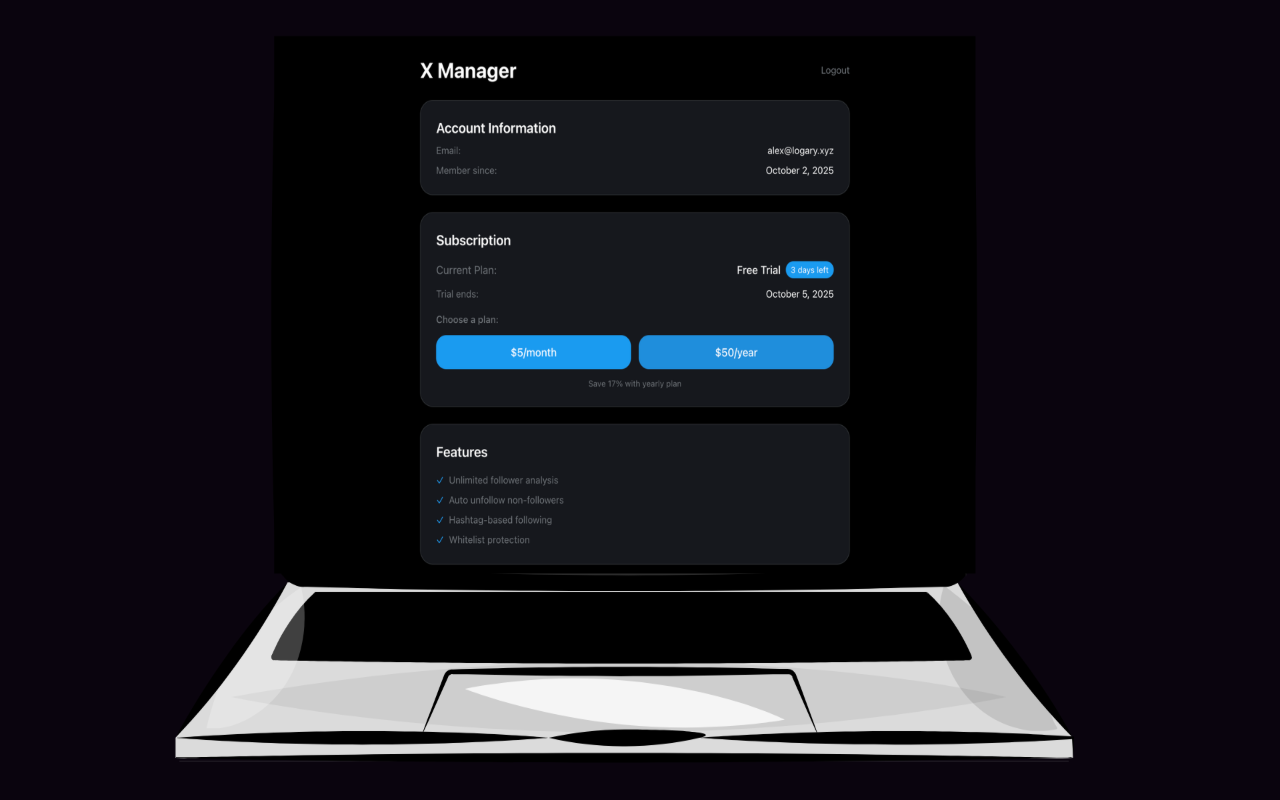 Média X - Gérez les abonnés, développez votre compte X rapidement 3