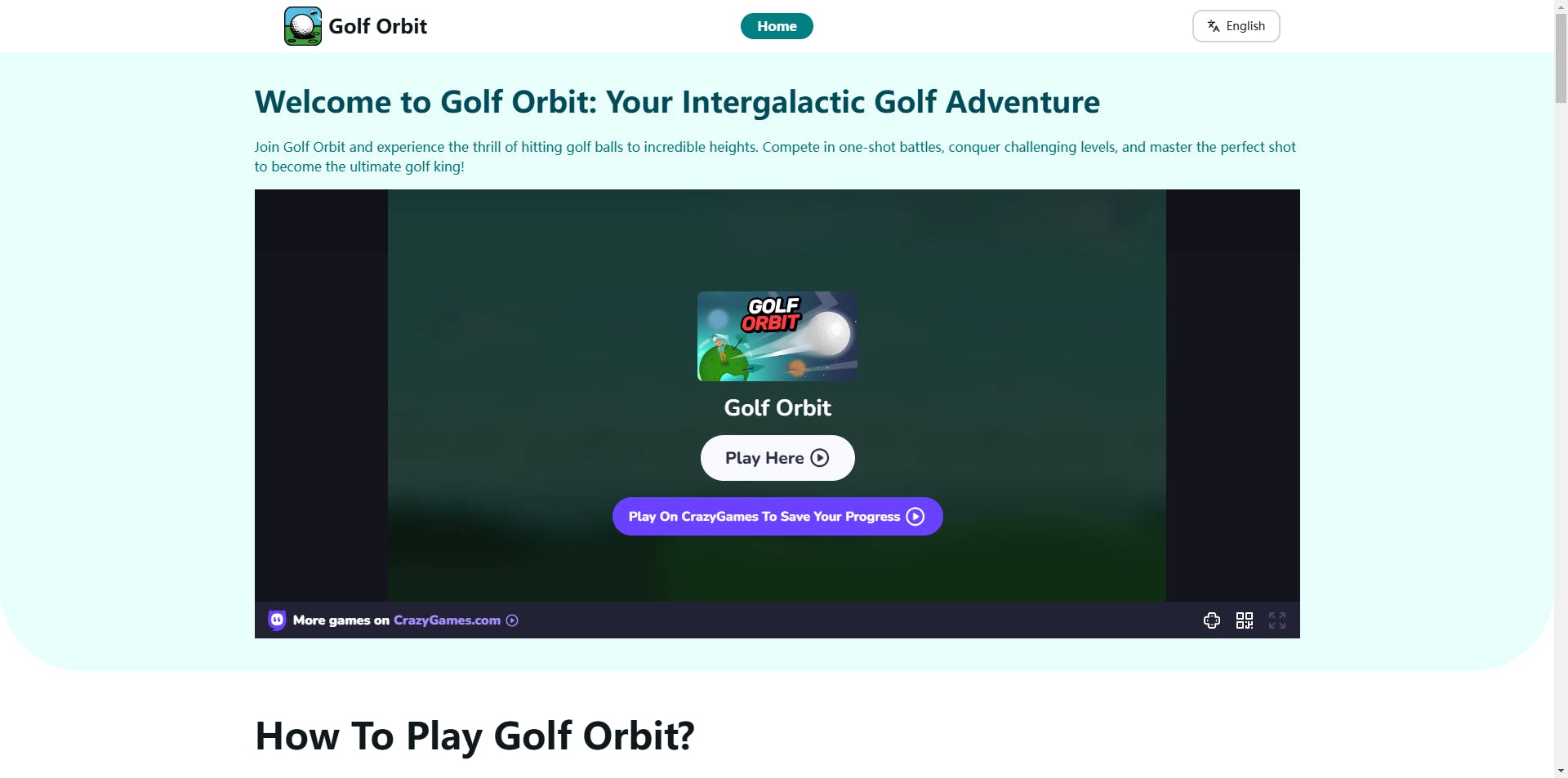 Golf Orbit media 1