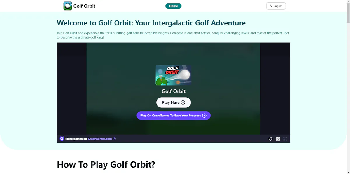 Golf Orbit