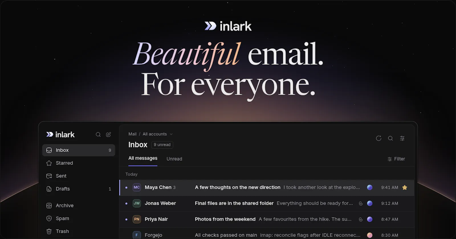 Inlark screenshot 1