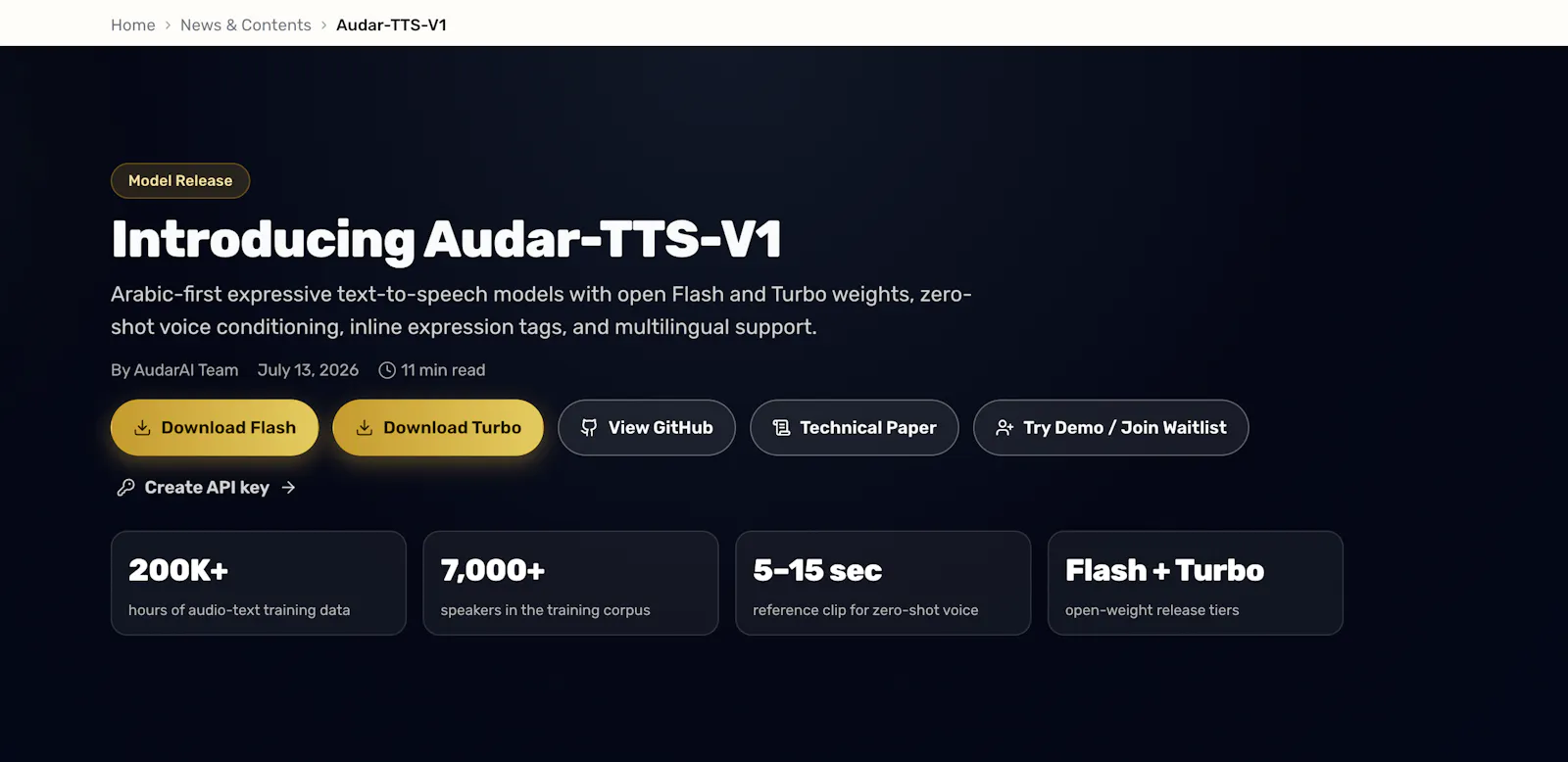 Audar-TTS-V1 screenshot 2