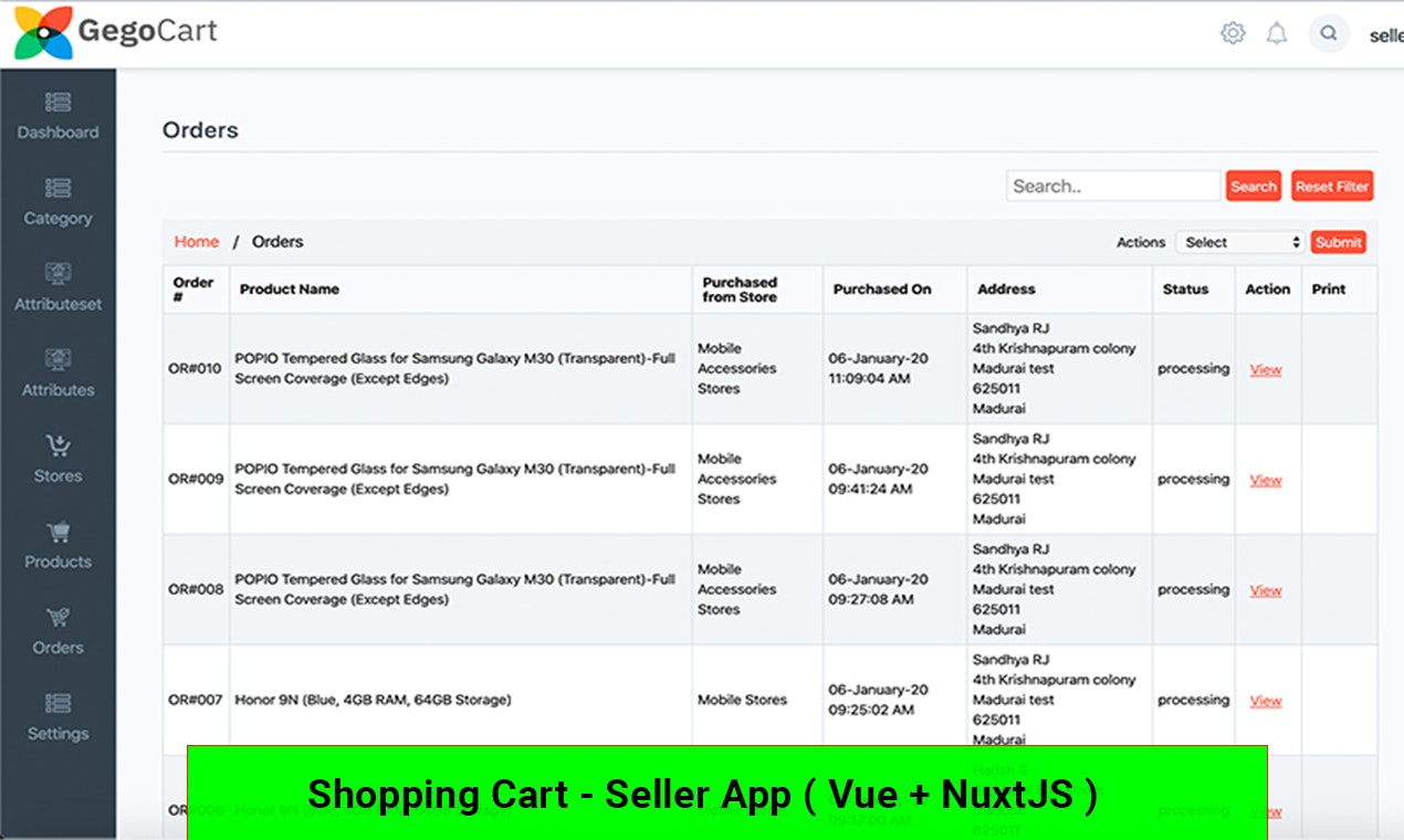 GegoCart gallery image