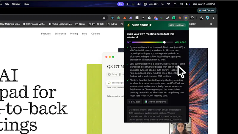 Vibe Code It? — Pay or build it? screenshot 1