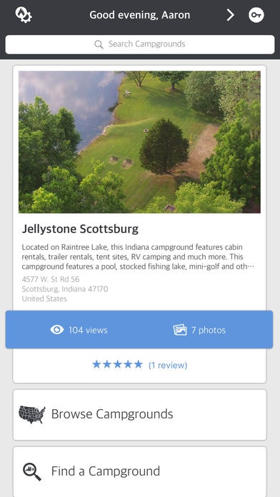 Aerial Camping gallery image