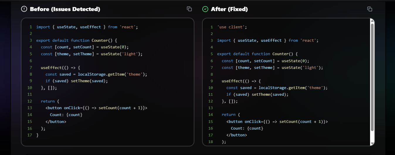 NeuroLint CLI gallery image