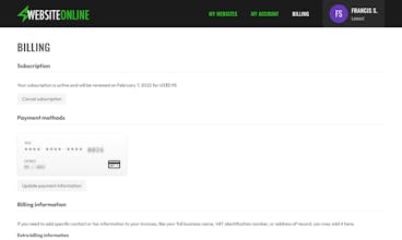 My Website is Online gallery image