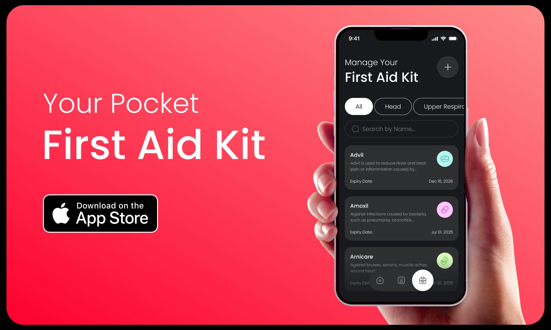 startuptile AidWise-Your first aid kit manager