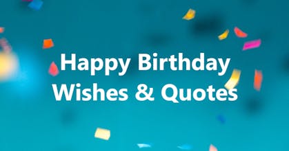 Birthday Wishes gallery image