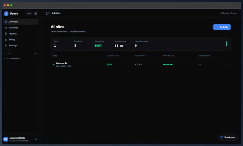 Uptura screenshot 3