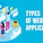 Types of Web Applications