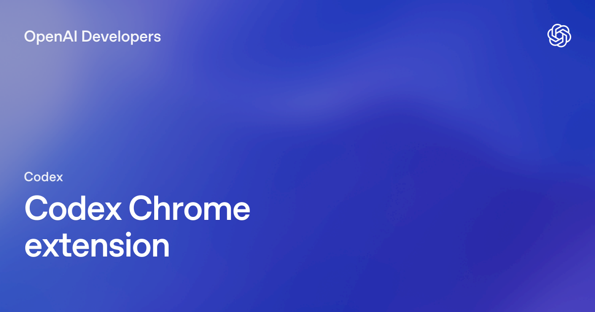Codex in Chrome gallery image