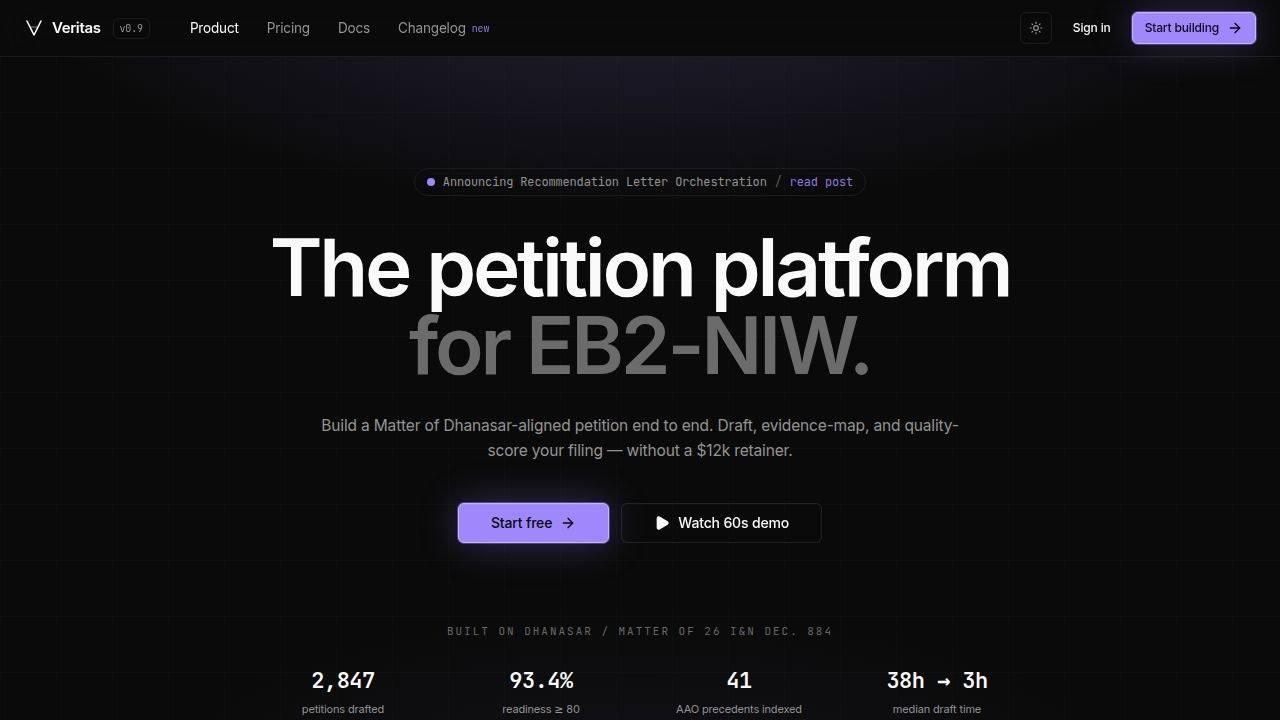 Veritas NIW — EB2 gallery image