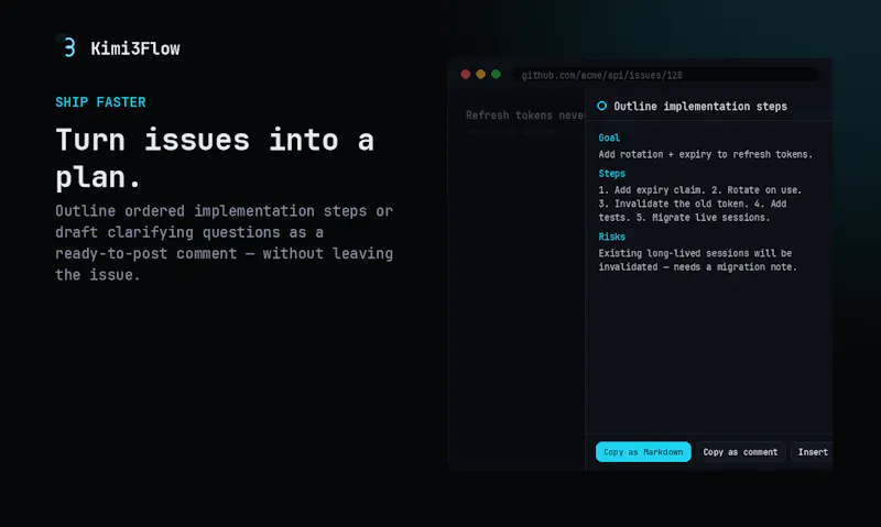 Kimi3Flow screenshot 4