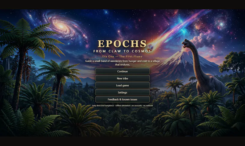 Epochs: From Claw to Cosmos screenshot 2