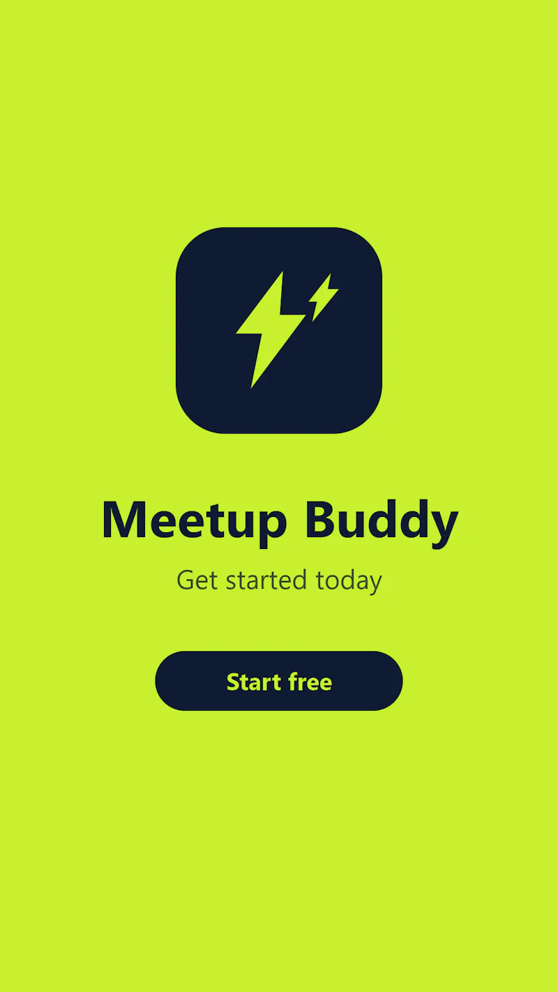 Meetup Buddy screenshot 1