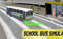 School Bus Coach Driving media 3