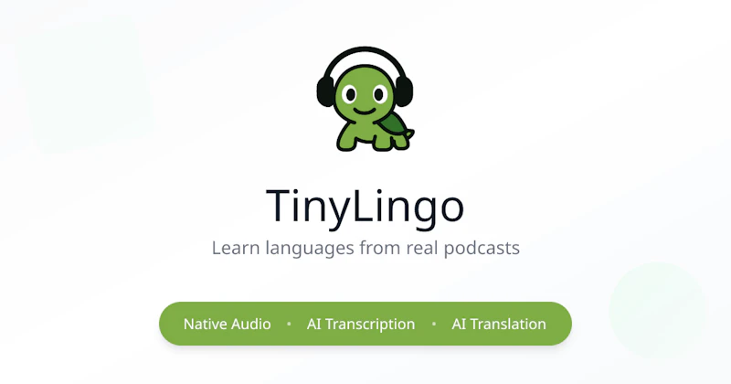 TinyLingo screenshot 1