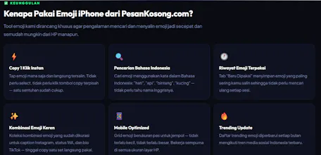 Pesan Kosong - Indonesian Based Tools gallery image