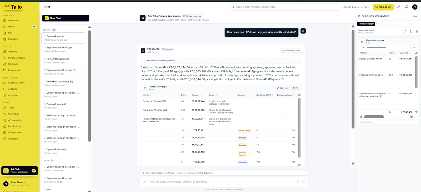TALLO AI screenshot 3