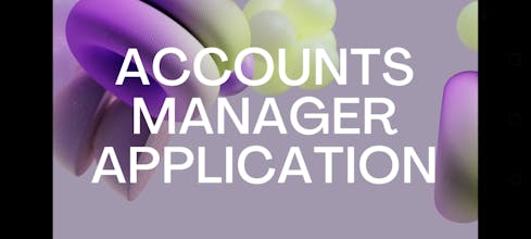 Account Manager Software for Local Shops gallery image