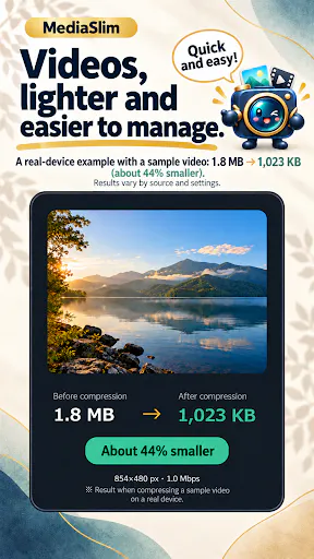 MediaSlim for Android gallery image