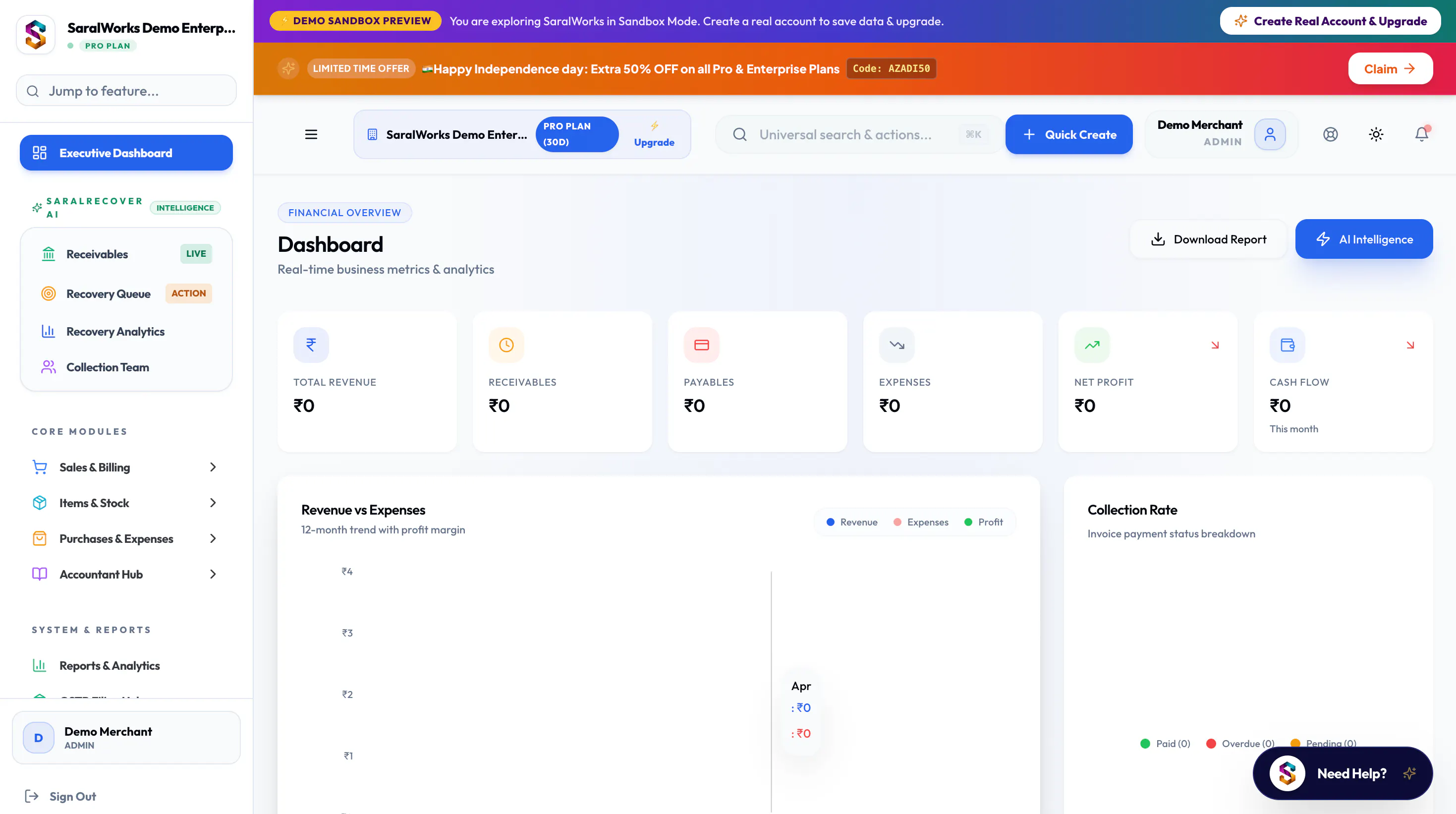 SaralWorks Account gallery image