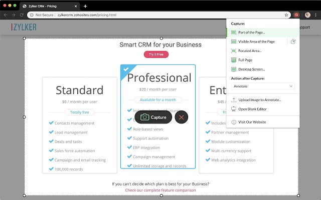 Zoho Annotator gallery image