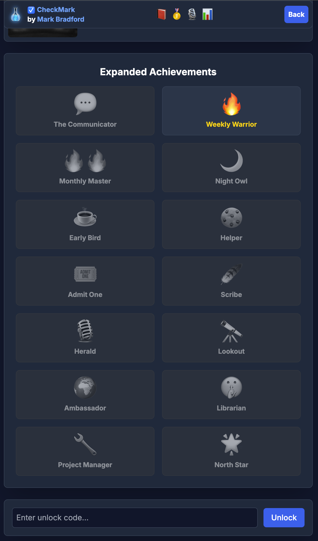 CheckMark - Screenshot 3 showing product features and functionality