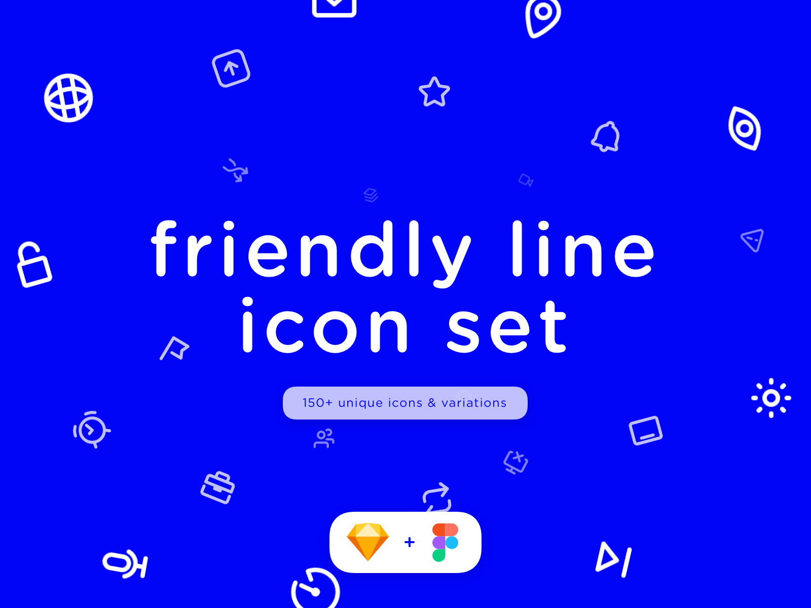 Friendly Line Icon Set gallery image