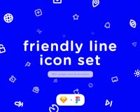 Friendly Line Icon Set media 1
