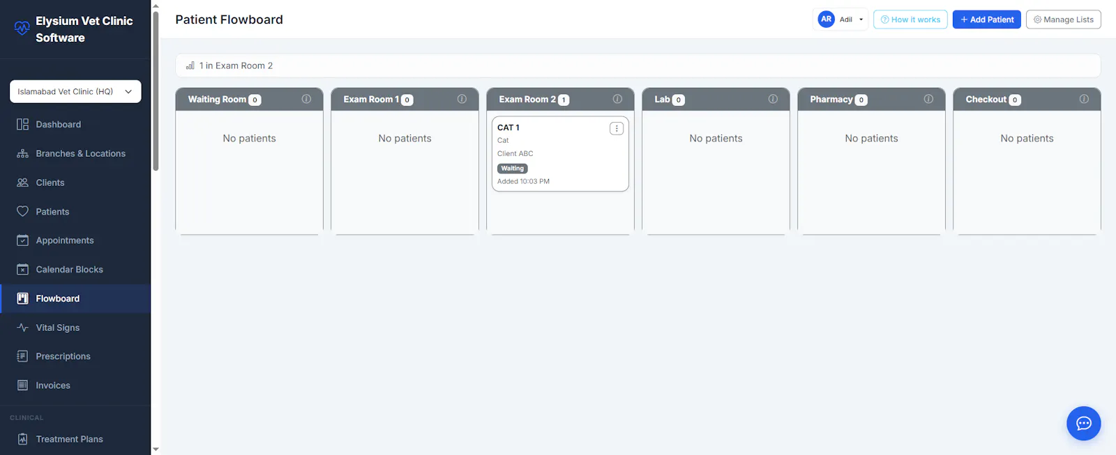 Elysium Vet Clinic Software screenshot 2