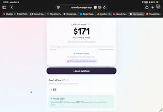 Spend pace gallery image