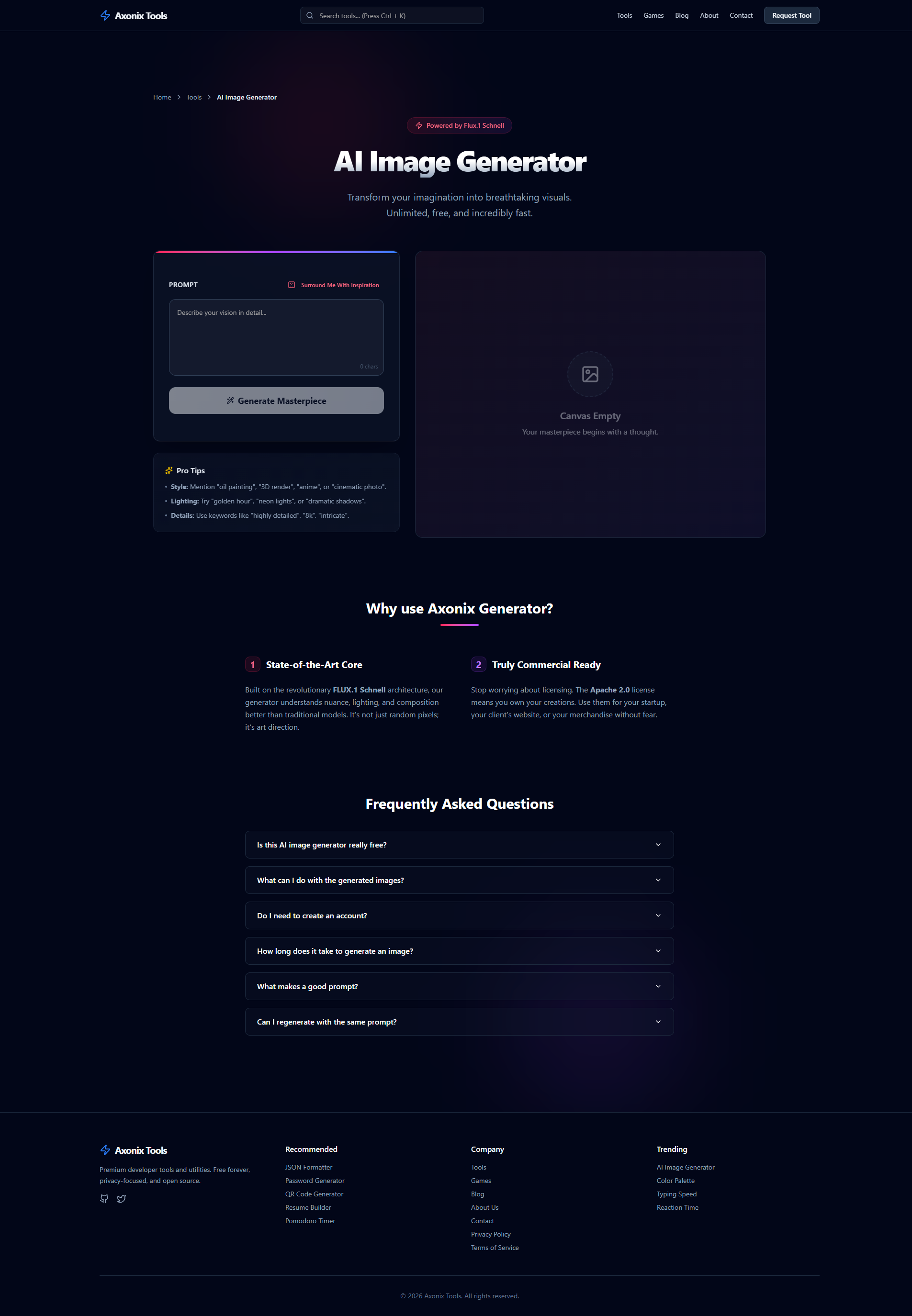 Axonix Tools - Screenshot 2 showing product features and functionality