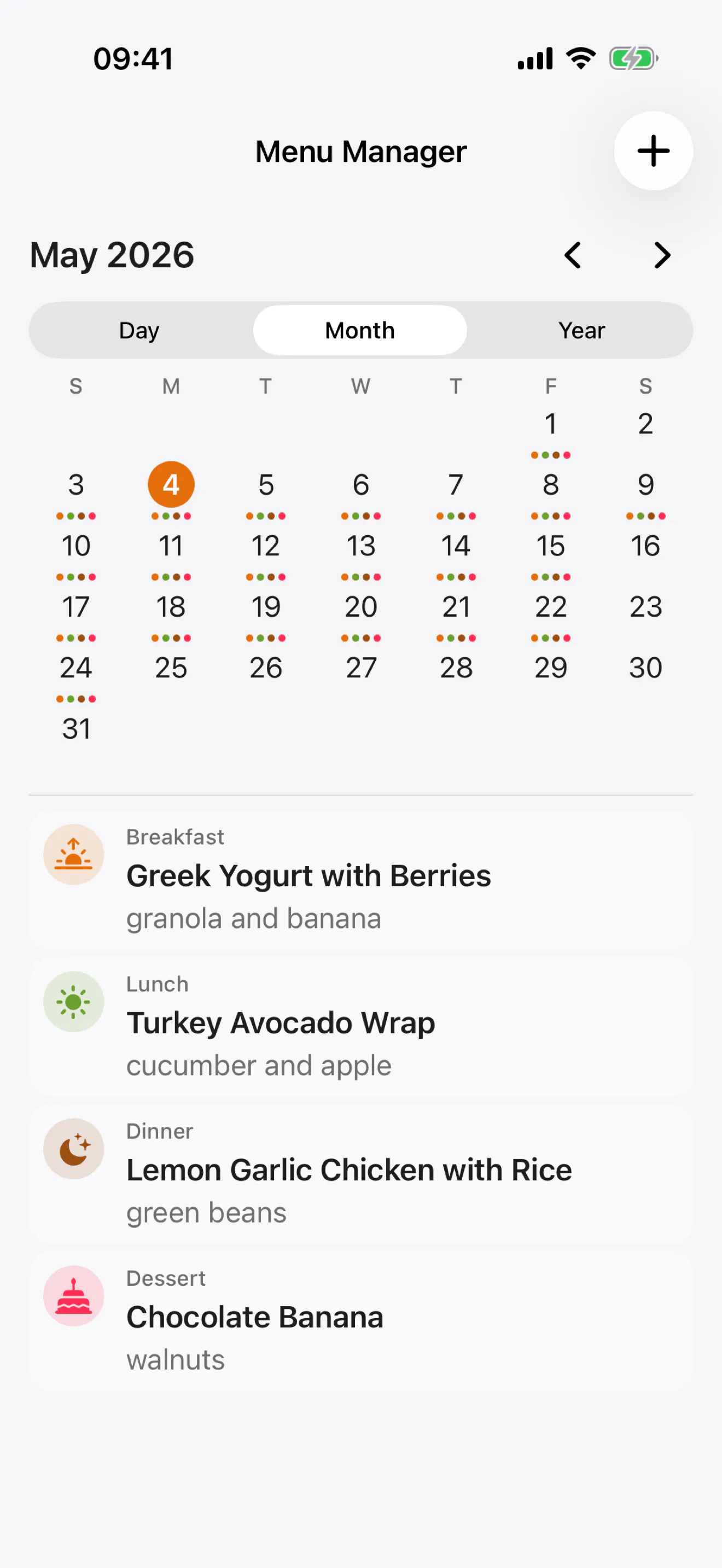 Menu Manager - FamilyMenu gallery image